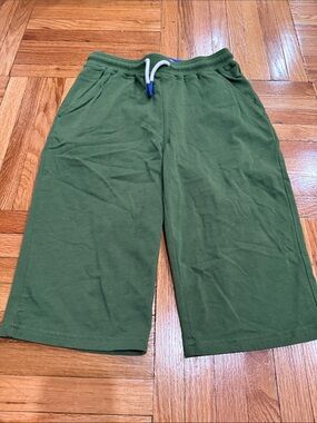 Mini Boden Green Drawstring Baggies Shorts size 10-11